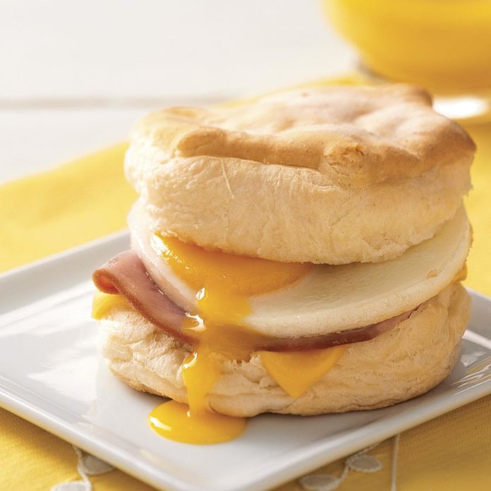 Breakfast Biscuits 'N' Eggs